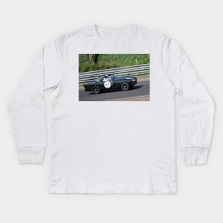 Sunbeam Alpine Sports Car Le Mans Classic 2018 Kids Long Sleeve T-Shirt